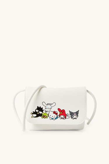 Enfants filles - Hello Kitty et ses amis - sac bandoulière - matière synthétique - blanc