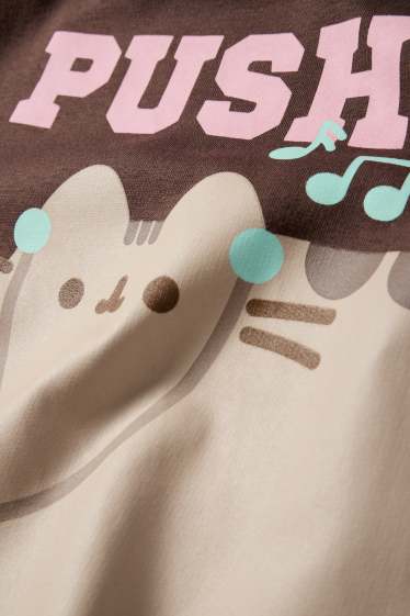 Bambine - Pusheen - felpa - marrone scuro