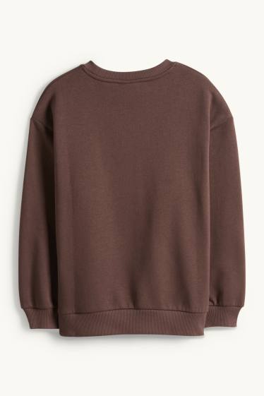Bambine - Pusheen - felpa - marrone scuro