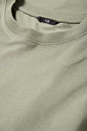 Men - T-shirt - regular fit - green