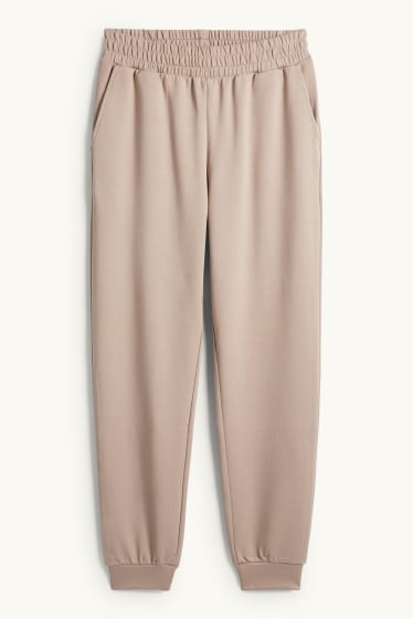 Damen - Jogginghose - taupe