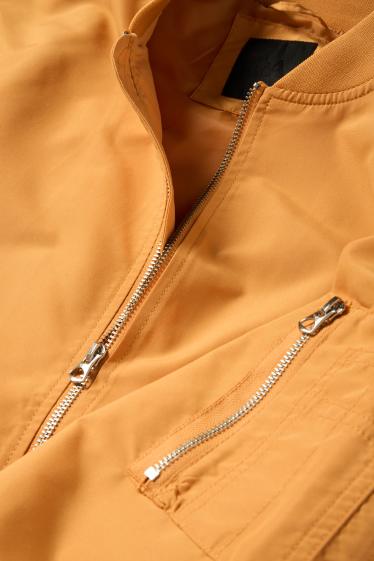 Heren - Bomberjack - oranje