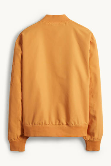 Heren - Bomberjack - oranje
