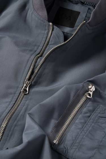 Uomo - Giacca bomber - grigio scuro