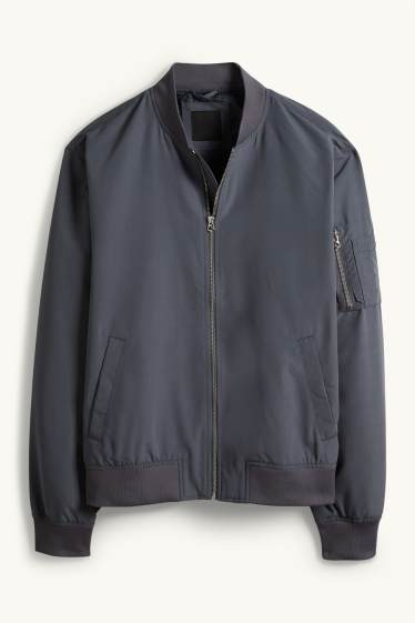 Uomo - Giacca bomber - grigio scuro
