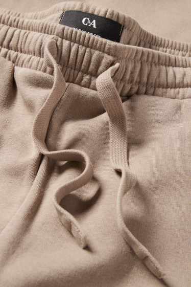 Pánské - Cargo teplákové kalhoty - taupe