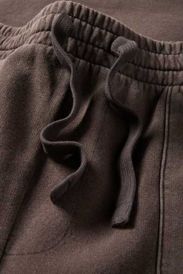 Hommes - Bas de jogging - marron foncé