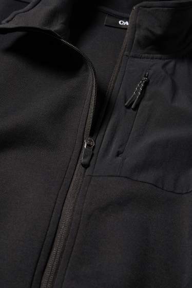 Herren - Sweatjacke - schwarz