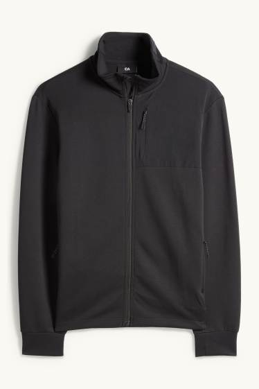 Herren - Sweatjacke - schwarz