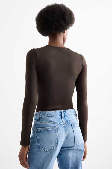 Damen - Body - dunkelbraun