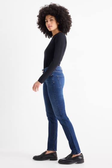 Damen - Slim Jeans - Thermojeans - LYCRA® - jeansblau