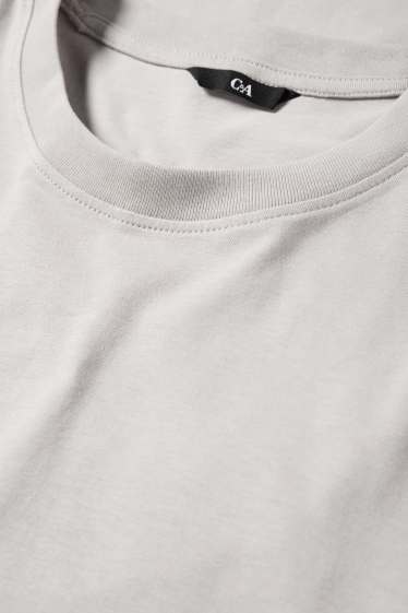 Herren - T-Shirt - Regular Fit - hellgrau