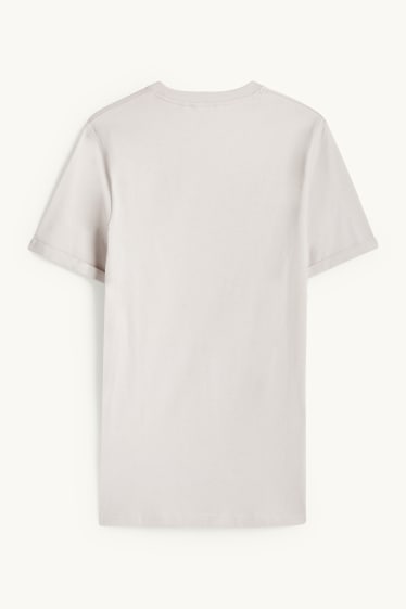 Herren - T-Shirt - Regular Fit - hellgrau