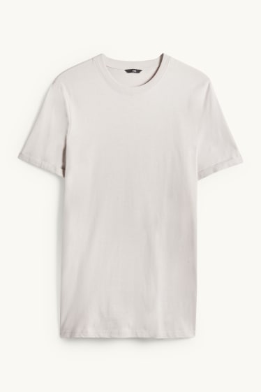 Herren - T-Shirt - Regular Fit - hellgrau