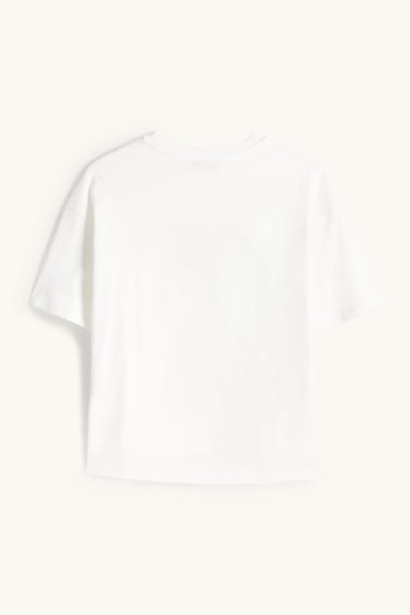 Donna - T-shirt - regular fit - bianco