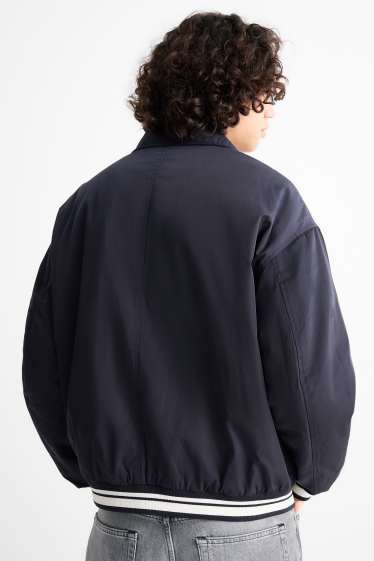 Herren - Jacke - gefüttert - dunkelblau