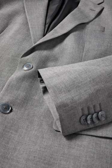 Uomo - Giacca coordinabile - regular fit - tessuto elasticizzato - grigio