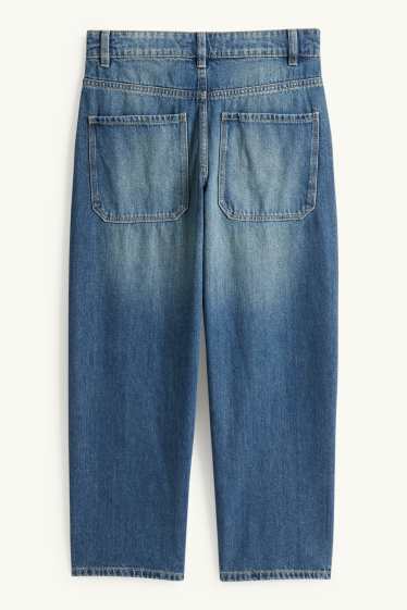 Niños - Baggy jeans - vaqueros - azul grisáceo