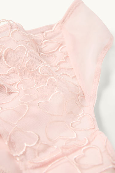 Women - Brazilian knickers - rose