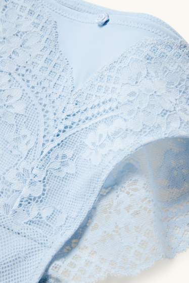 Damen - Brazilian Slip - hellblau