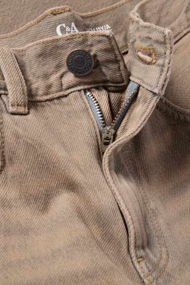 Kinderen: jongens - Loose jeans - jeansbruin