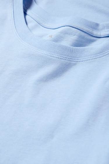 Damen - T-Shirt - Regular Fit - hellblau