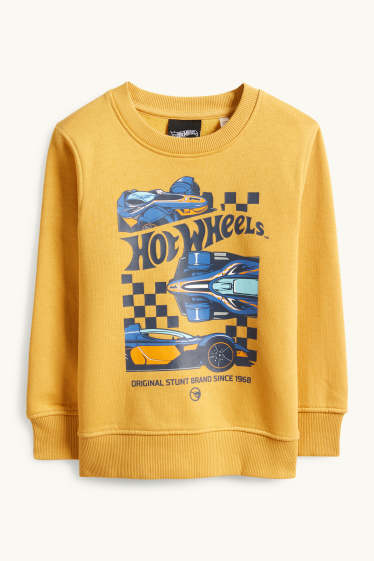 Kinder Jungen - Hot Wheels - Sweatshirt - hellorange