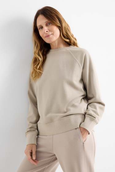 Dames - Sweatshirt - beige