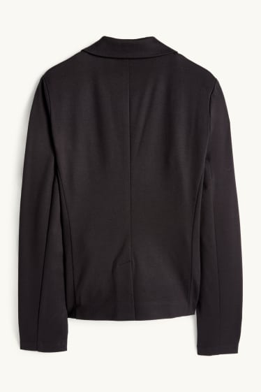 Damen - Business-Blazer - Regular Fit - schwarz