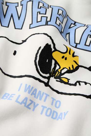 Children Girls - Peanuts - hoodie - white