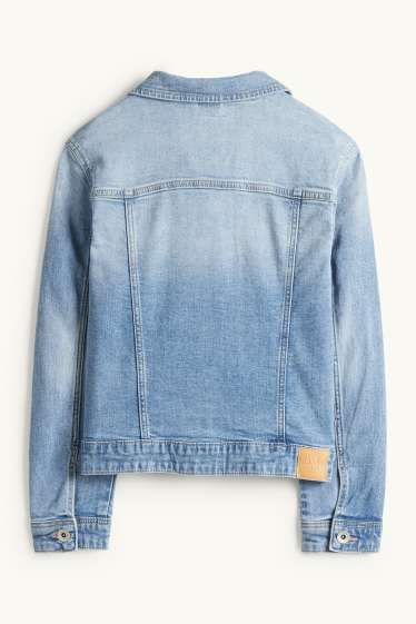 Kinder Mädchen - Jeansjacke - jeansblau