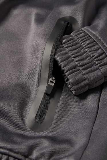 Enfants garçons - Sweat en molleton - noir / gris foncé