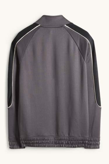 Enfants garçons - Sweat en molleton - noir / gris foncé