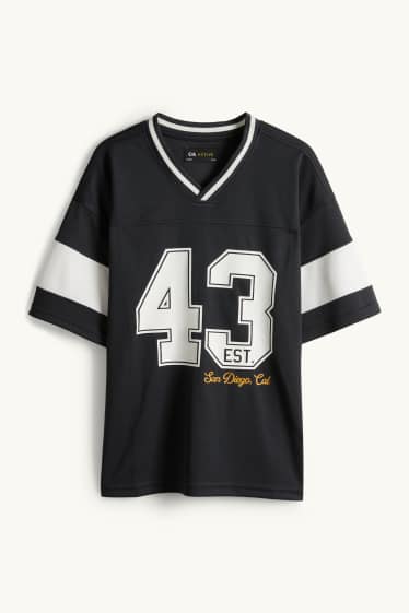 Copii - Băieți - San Diego - tricou funcțional cu mânecă scurtă - negru