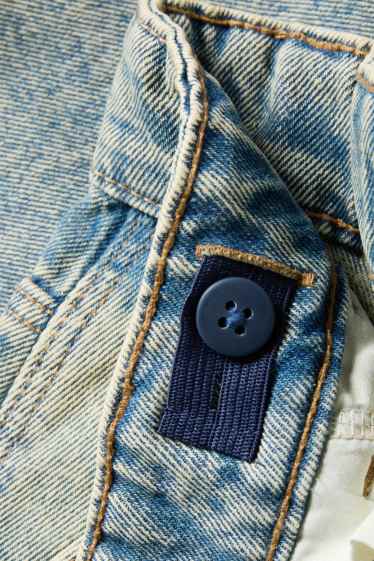 Kinderen: jongens - Baggy jeans - jeanslichtgrijs