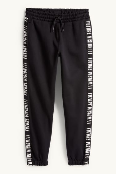 Enfants garçons - Bas de jogging - noir