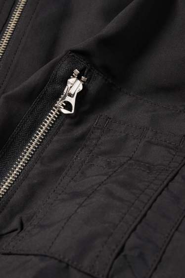 Uomo - Giacca bomber - nero