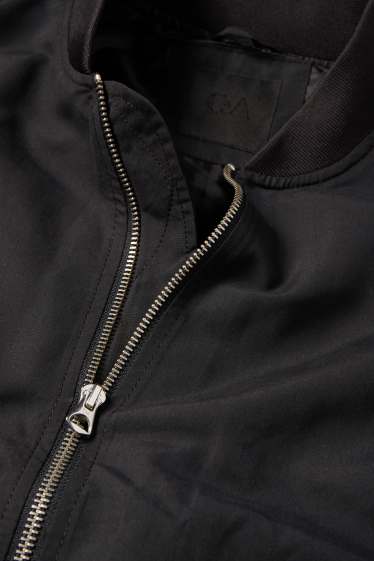Uomo - Giacca bomber - nero
