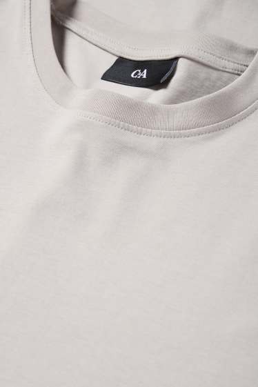 Uomo - T-shirt - regular fit - beige