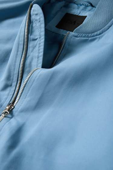 Uomo - Giacca bomber - blu