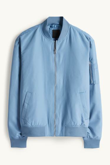 Uomo - Giacca bomber - blu