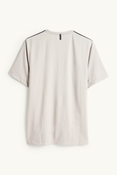 Hommes - T-shirt de sport - regular fit - gris