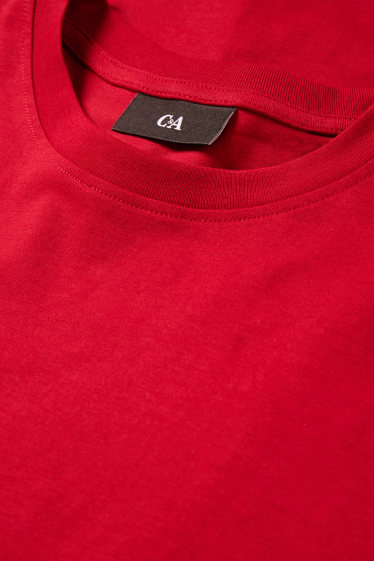 Herren - T-Shirt - Regular Fit - rot