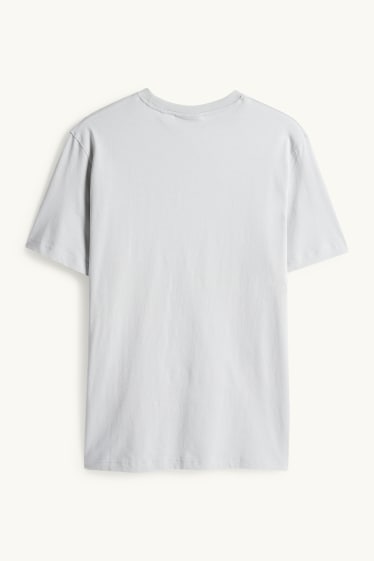 Hommes - T-shirt - regular fit - vert menthe