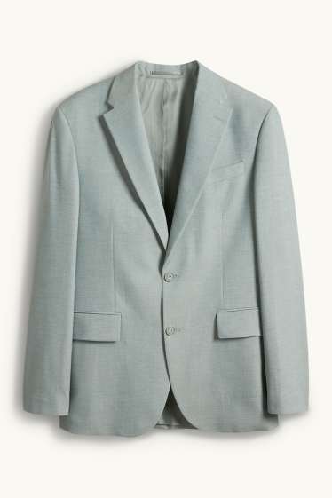 Uomo - Giacca coordinabile - regular fit - Flex - verde chiaro