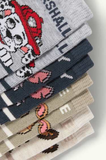 Unisex - Multipack 4er - PAW Patrol - Chase - Baby-Socken mit Motiv - blau  / beige
