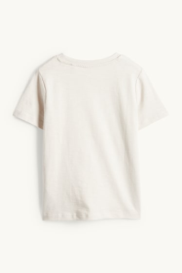 Nen - Granja - samarreta de màniga curta - beix clar