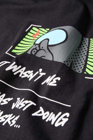 Children Boys - Among Us - short sleeve T-shirt - black