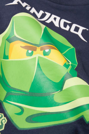 Copii - Băieți - Lego Ninjago - bluză de molton - verde / albastru închis