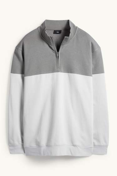 Herren - Sweatshirt - hellgrau